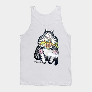 B. Kliban Cat Birthday Tank Top